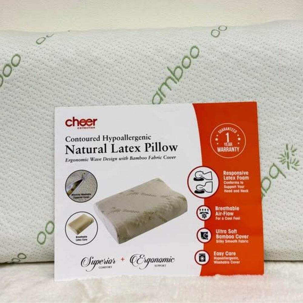 Bamboo Pillow / Almohada Queen (24”x16”) New